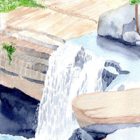 Falls at Ringing Rock